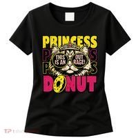 Princess Cat Outrage Goddammit Donut Women's T-Shirt thumb 0