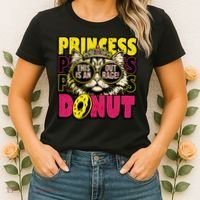 Princess Cat Outrage Goddammit Donut Women's T-Shirt thumb 2