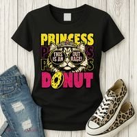 Princess Cat Outrage Goddammit Donut Women's T-Shirt thumb 3