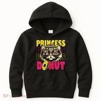 Princess Cat Outrage Goddammit Donut Kids Hoodie thumb 0