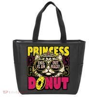 Princess Cat Outrage Goddammit Donut Tote Bag thumb 0