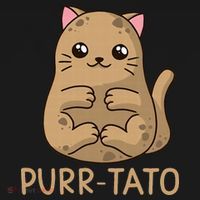Purrtato Cat Potato Cat Lover Idaho Potatoes Ornament thumb 1