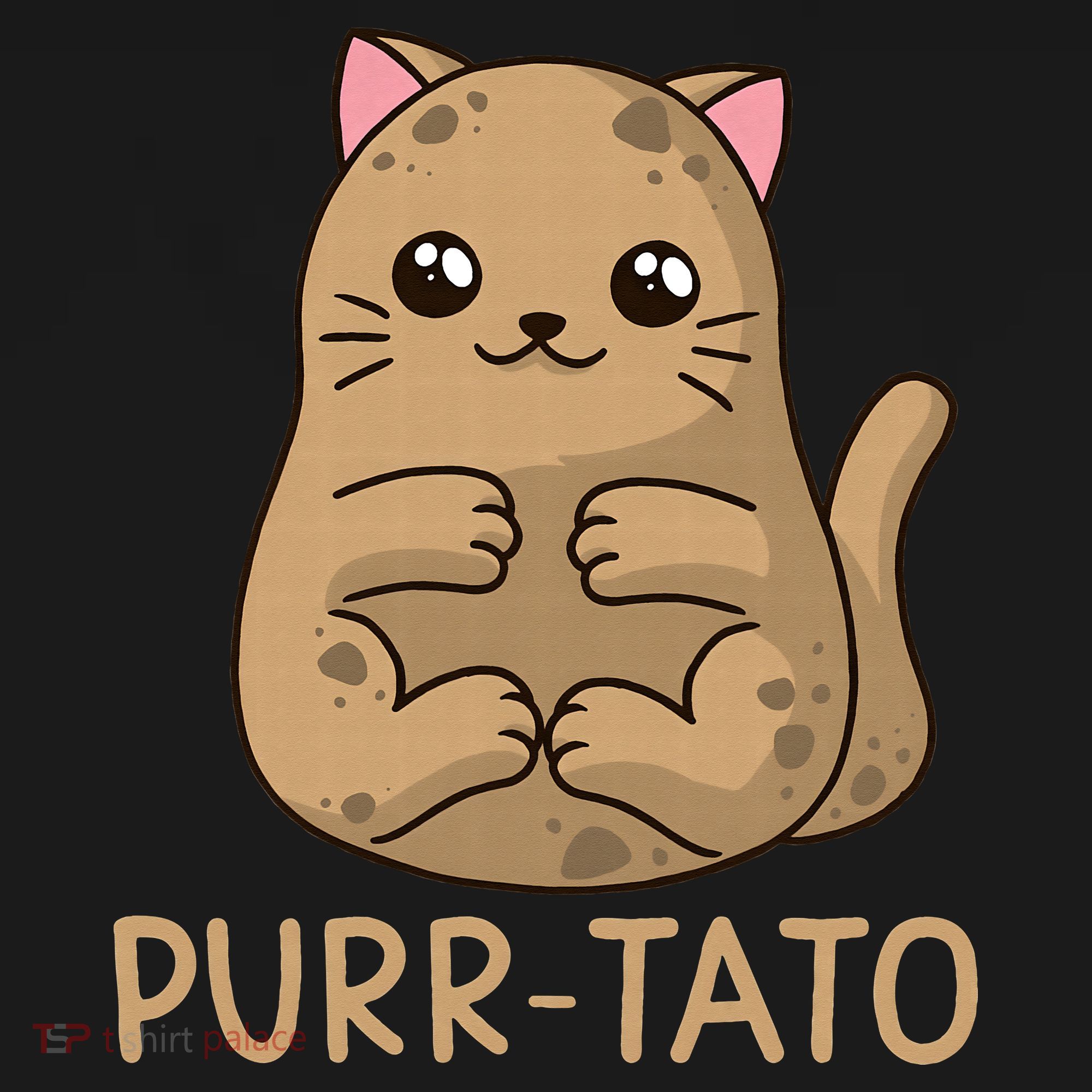 Purrtato Cat Potato Cat Lover Idaho Potatoes Ornament