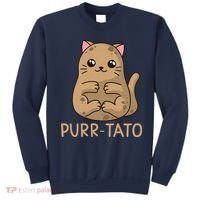 Purrtato Cat Potato Cat Lover Idaho Potatoes Sweatshirt thumb 0
