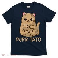 Purrtato Cat Potato Cat Lover Idaho Potatoes T-Shirt thumb 0