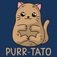 Purrtato Cat Potato Cat Lover Idaho Potatoes Women's Hoodie thumb 2