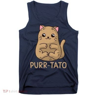 Purrtato Cat Potato Cat Lover Idaho Potatoes Tank Top