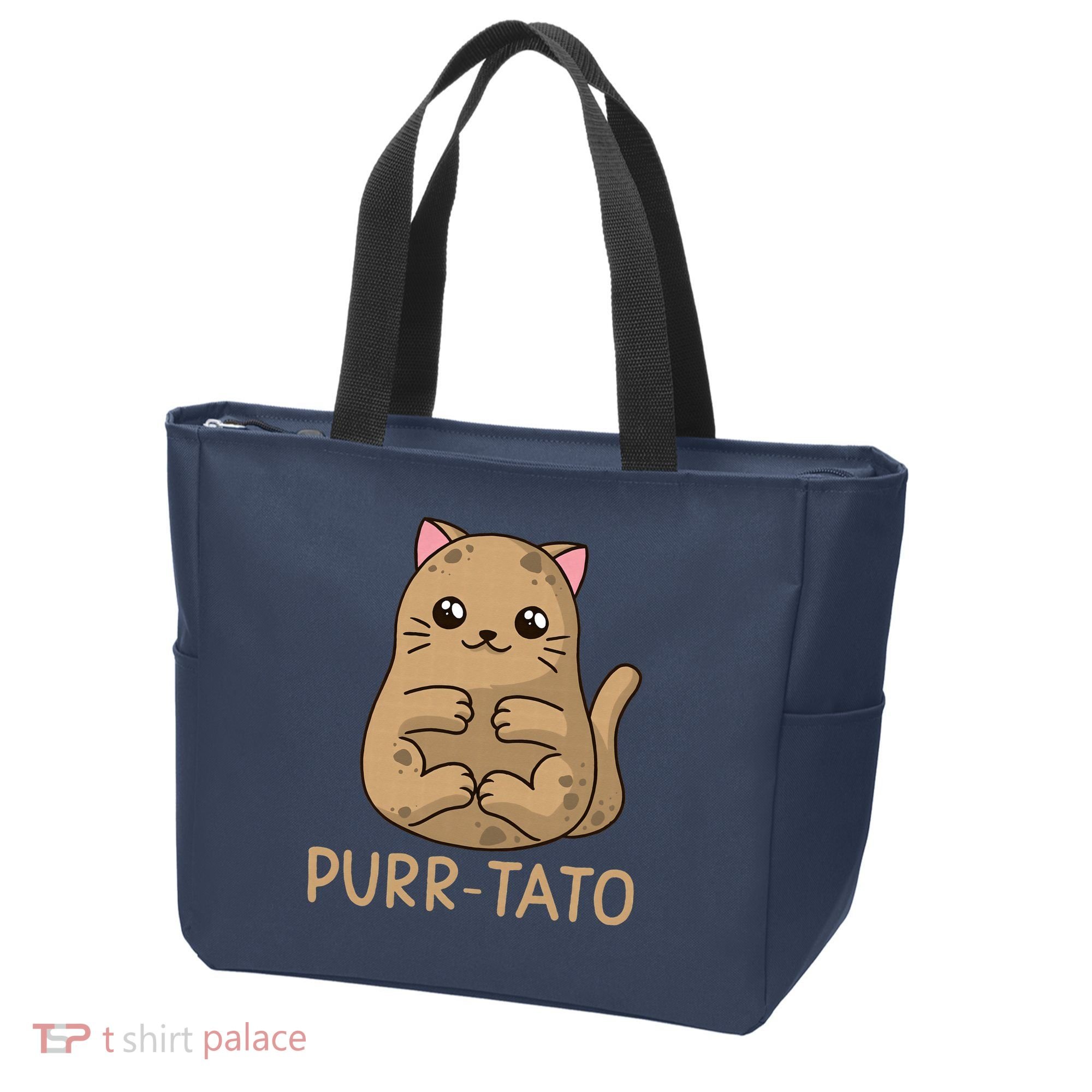Purrtato Cat Potato Cat Lover Idaho Potatoes Tote Bag