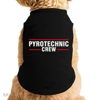Pyrotechnic Crew Pyro Pyromaniac Fireworks Pyrotechnician Doggie Tank thumb 0