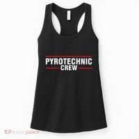 Pyrotechnic Crew Pyro Pyromaniac Fireworks Pyrotechnician Women's Tank Top thumb 0