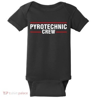 Pyrotechnic Crew Pyro Pyromaniac Fireworks Pyrotechnician Baby Bodysuit