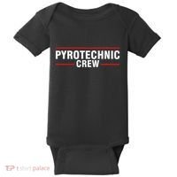 Pyrotechnic Crew Pyro Pyromaniac Fireworks Pyrotechnician Baby Bodysuit thumb 0