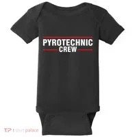 Pyrotechnic Crew Pyro Pyromaniac Fireworks Pyrotechnician Baby Bodysuit thumb 0