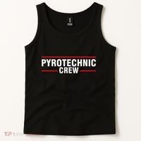 Pyrotechnic Crew Pyro Pyromaniac Fireworks Pyrotechnician Tank Top thumb 2