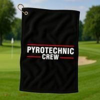 Pyrotechnic Crew Pyro Pyromaniac Fireworks Pyrotechnician Golf Towel thumb 1