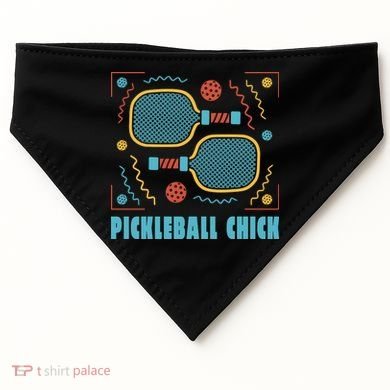 Pickleball Chick USA-Made Doggie Bandana