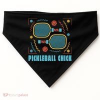 Pickleball Chick USA-Made Doggie Bandana thumb 0