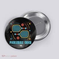 Pickleball Chick Button thumb 0