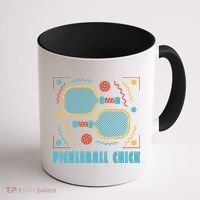 Pickleball Chick Coffee Mug thumb 1