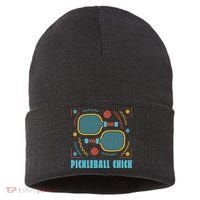 Pickleball Chick Sustainable Knit Beanie thumb 0