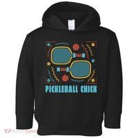 Pickleball Chick Toddler Hoodie thumb 0