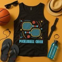 Pickleball Chick Tank Top thumb 4