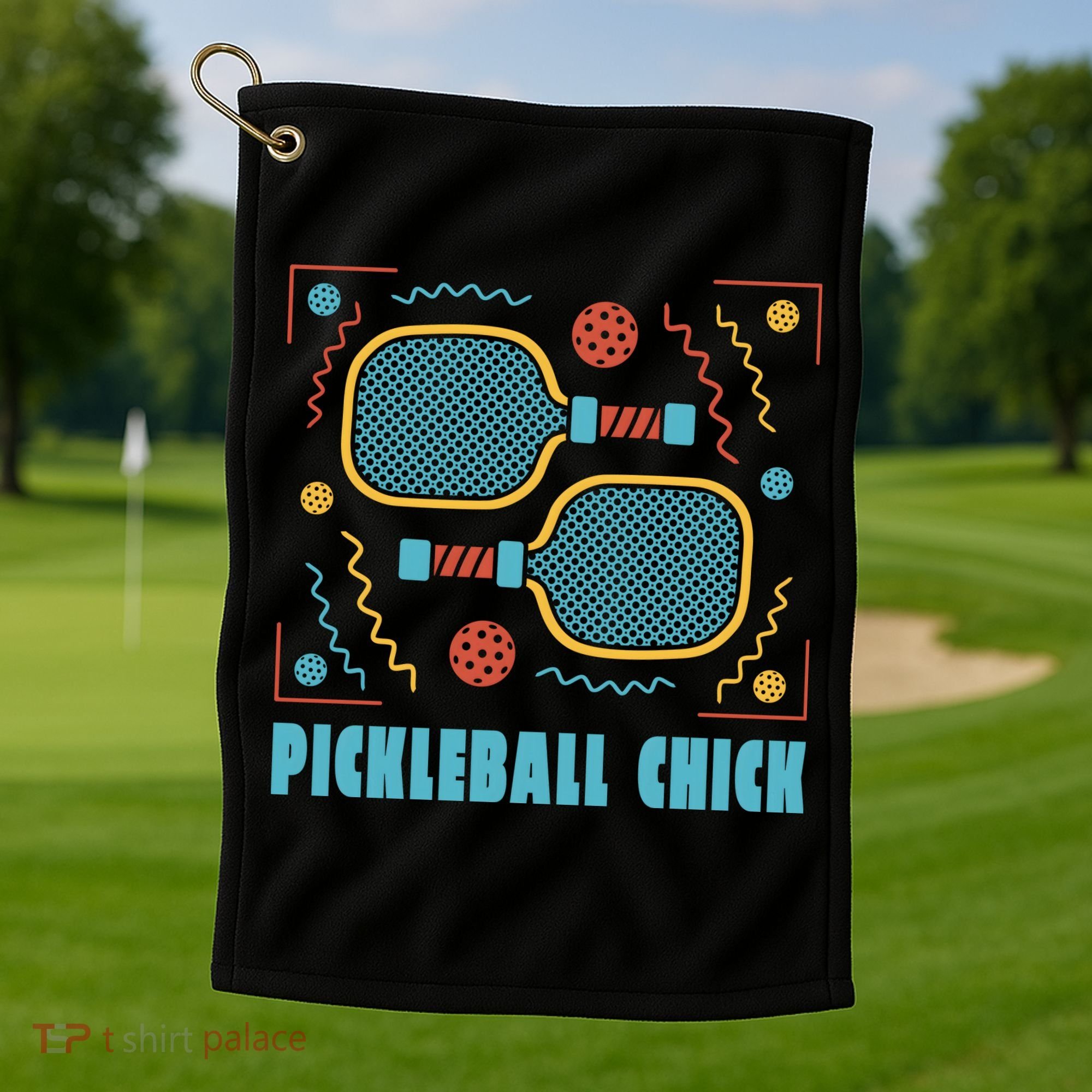 Pickleball Chick Golf Towel