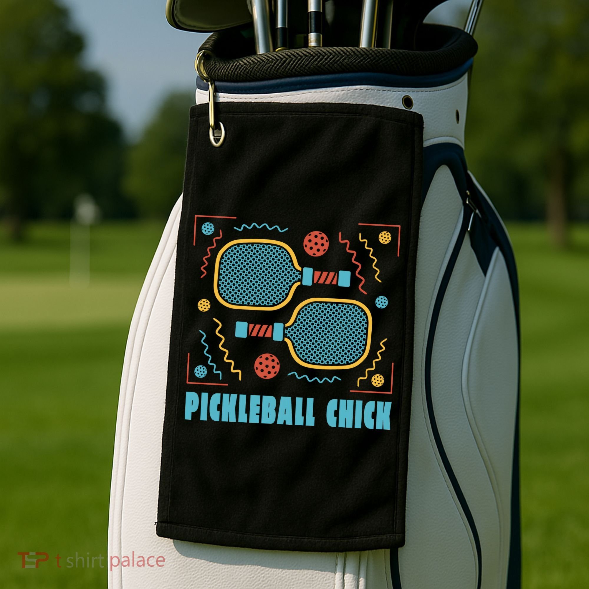 Pickleball Chick Golf Towel