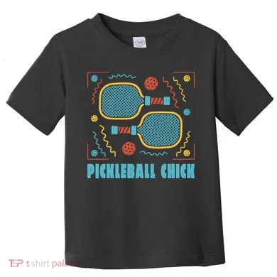 Pickleball Chick Toddler T-Shirt