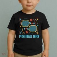 Pickleball Chick Toddler T-Shirt thumb 2
