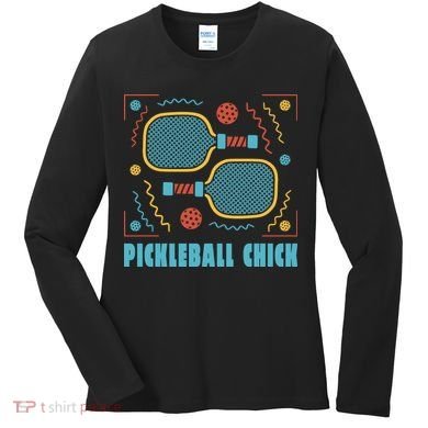 Pickleball Chick Women's Long Sleeve Shirt