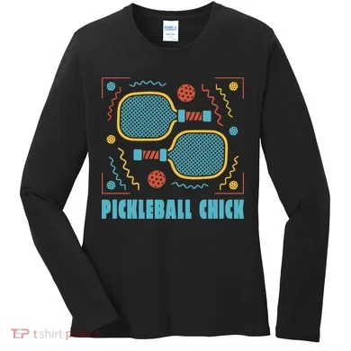 Pickleball Chick Women's Long Sleeve Shirt