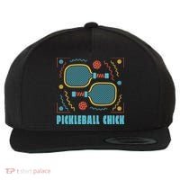 Pickleball Chick Wool Snapback Cap thumb 0