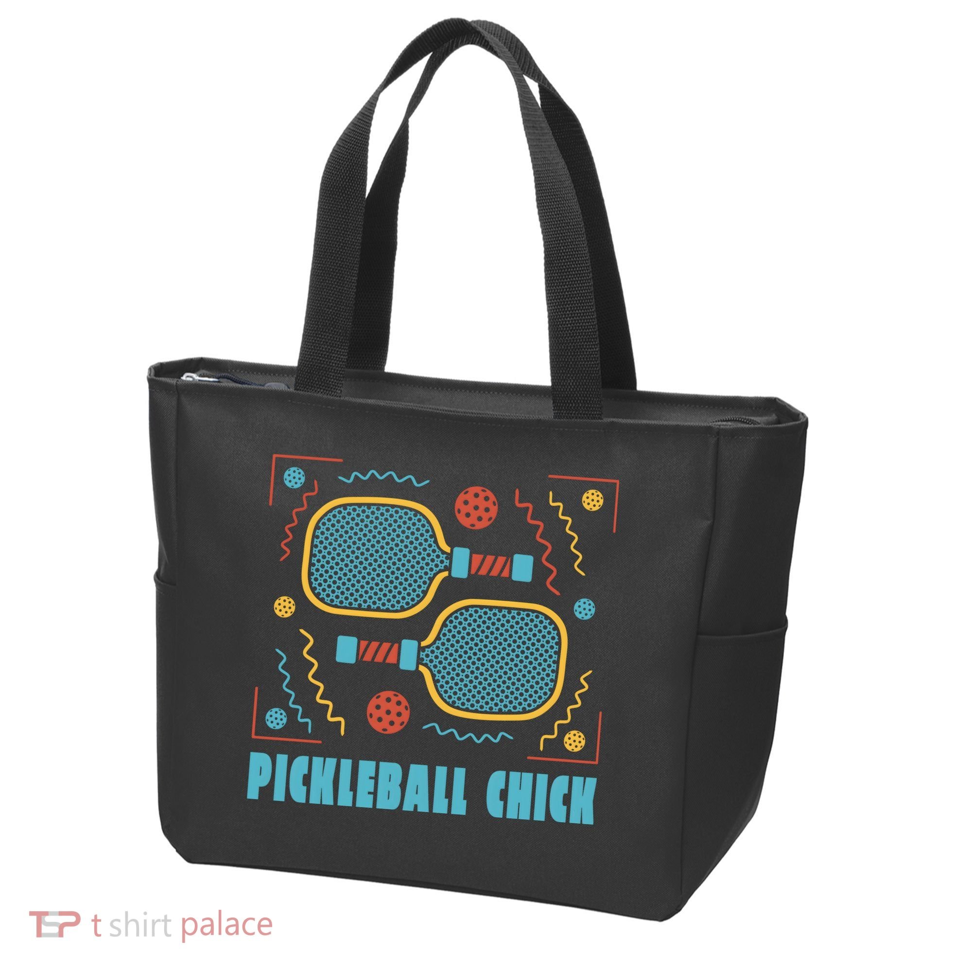 Pickleball Chick Tote Bag