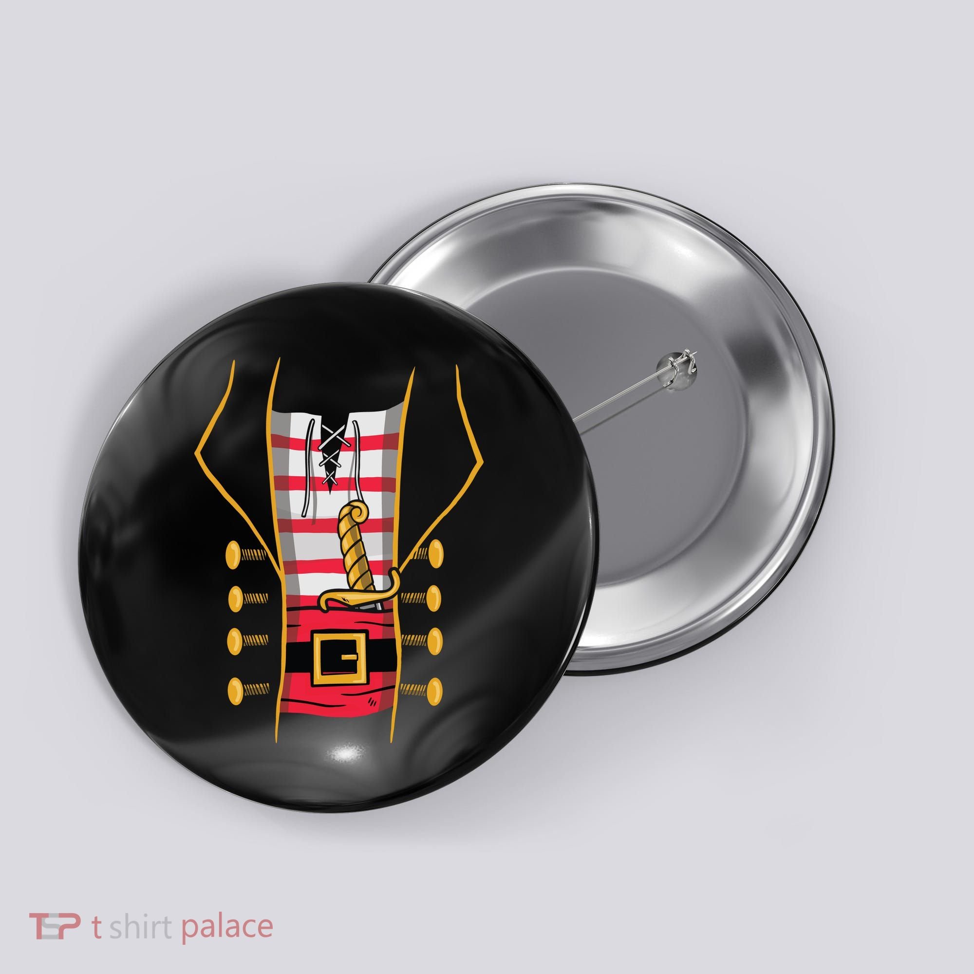 Pirate Costume Button