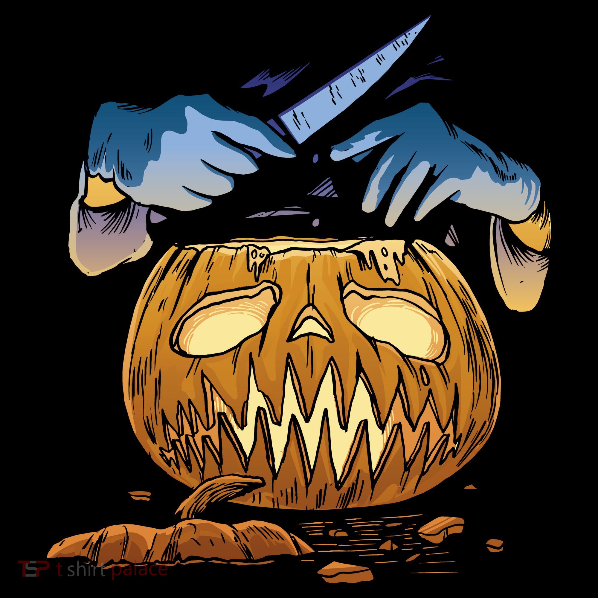 Pumpkin Carving Backpack