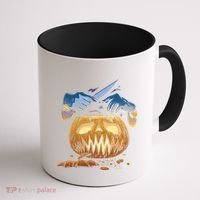 Pumpkin Carving Coffee Mug thumb 1