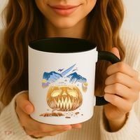Pumpkin Carving Coffee Mug thumb 3