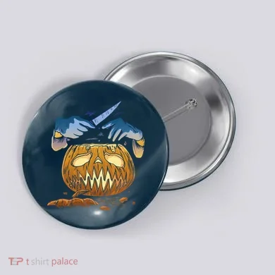 Pumpkin Carving Button
