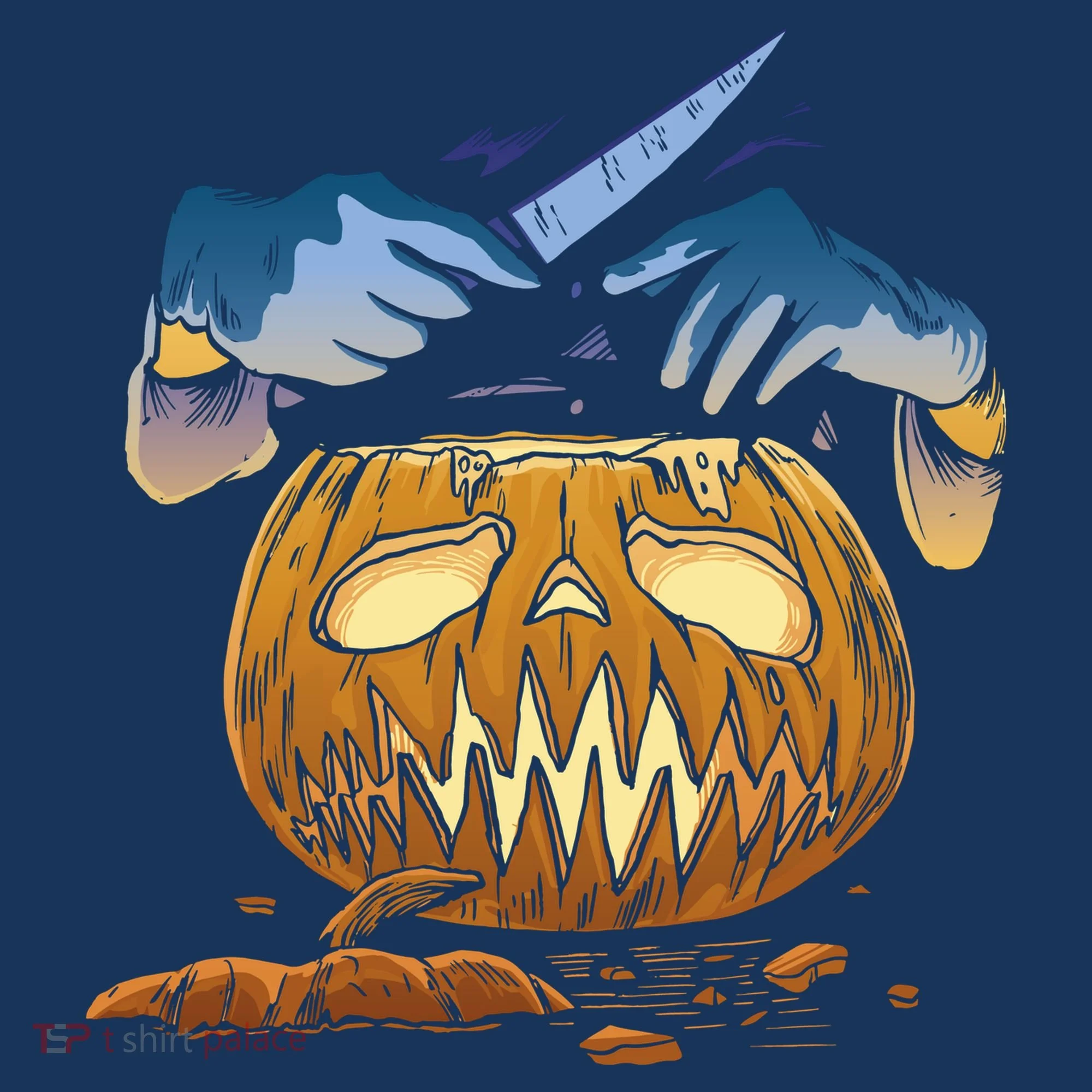 Pumpkin Carving Bucket Hat