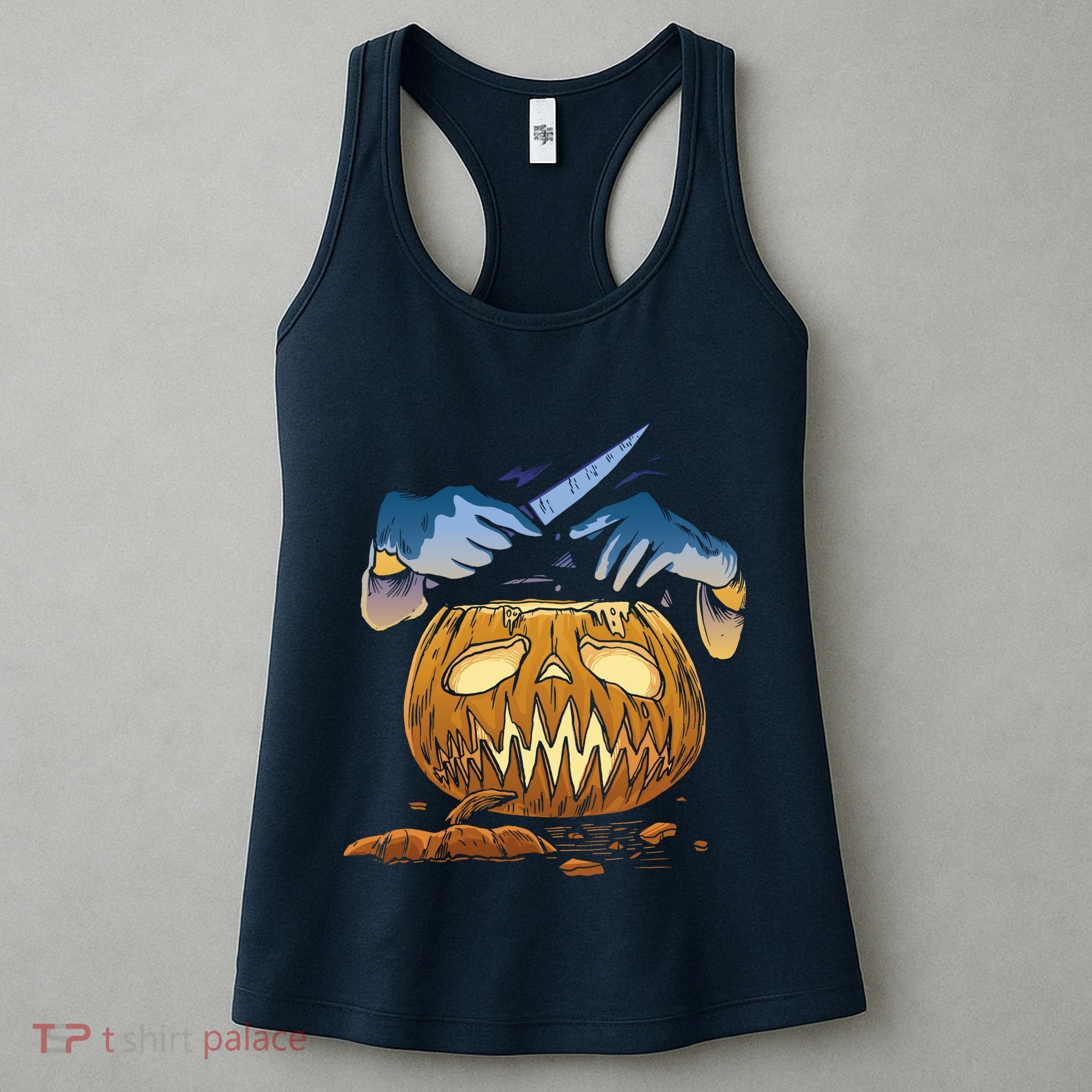 Pumpkin Carving Women's Tank Top