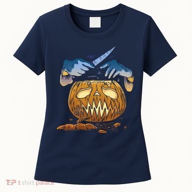 Pumpkin Carving Women's T-Shirt
