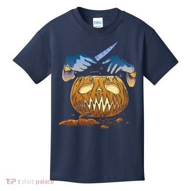 Pumpkin Carving Kids T-Shirt