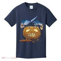 Pumpkin Carving Kids T-Shirt thumb 0