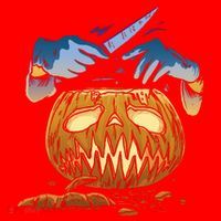 Pumpkin Carving Santa Hat thumb 1