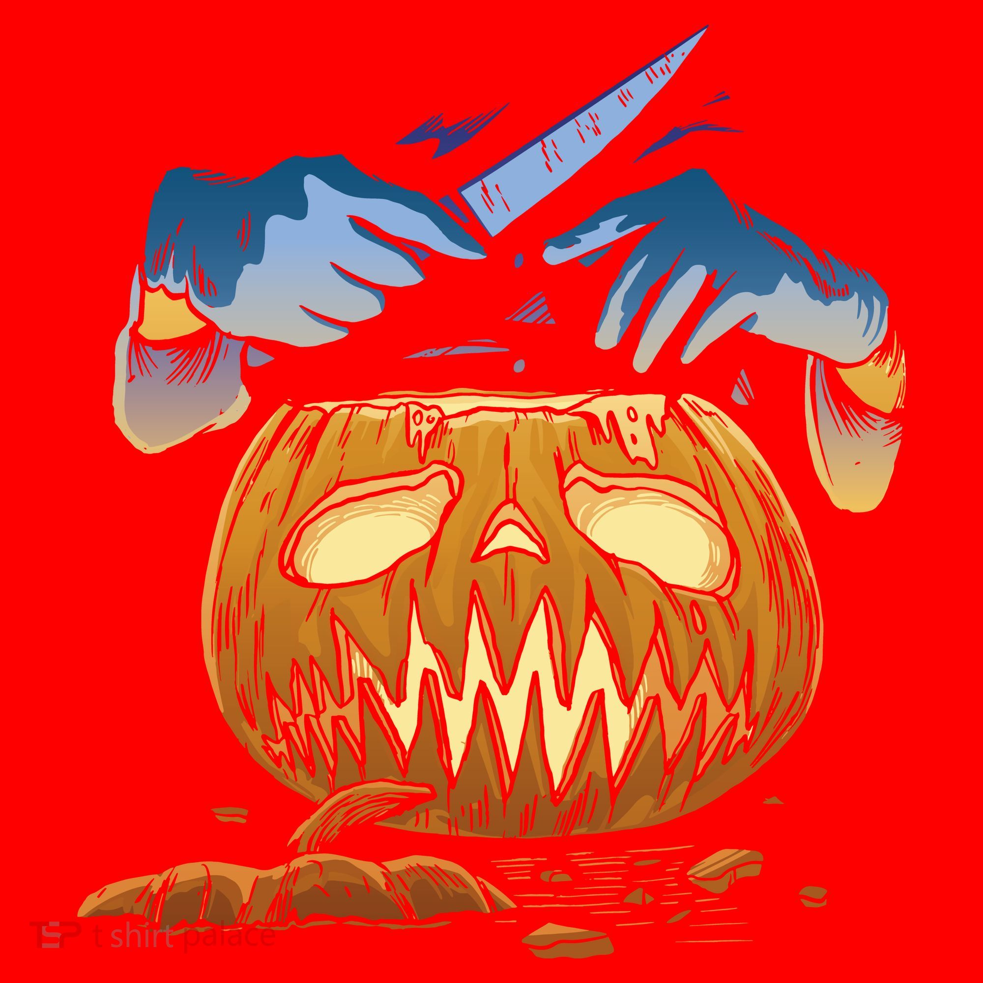 Pumpkin Carving Santa Hat