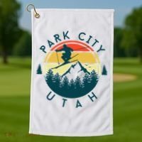 Park City Golf Towel thumb 1