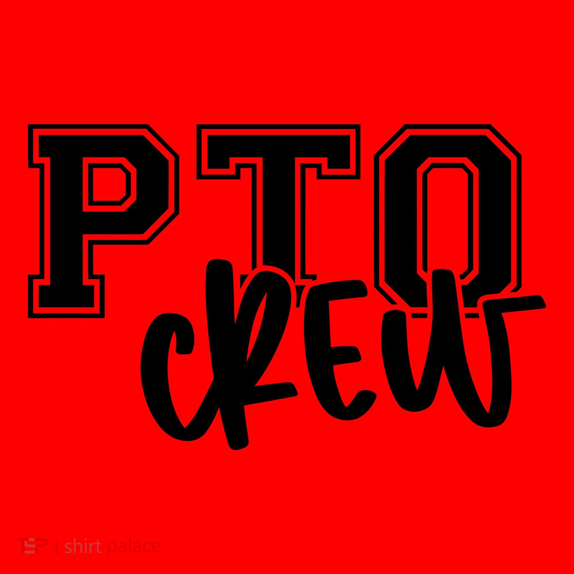 Pto Crew Parent Teacher Organization Santa Hat
