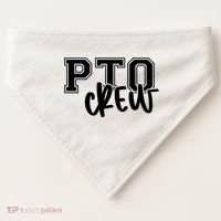 Pto Crew Parent Teacher Organization USA-Made Doggie Bandana thumb 0
