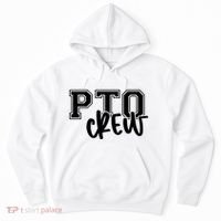 Pto Crew Parent Teacher Organization Hoodie thumb 0